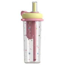스타플러스 플로랄 스트로 티보틀, 1개, 800ml, 옐로