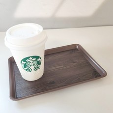 명품 옹이쟁반 2호 (사각) 1161/ 카페 서빙 업소용 가정용 식당, 기본1