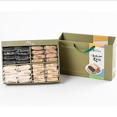 칠갑산 어머니 구기자 찹쌀 한과 선물세트 2호 550g-참깨 흑임자 유과 강정 추석 설날 한가위