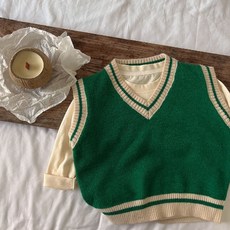 Alrihome硬式彩色針織背心