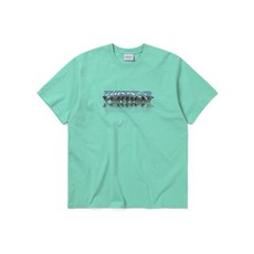 THISISNEVERTHAT Metallic Logo Tee Mint