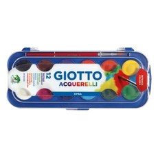 지오토 아쿠아렐리니 고체형 수채물감 세트 12색