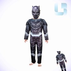 더에스 블랙팬서 코스튬 20 M 만화코스프레 할로윈코스프레 어린이할로윈의상