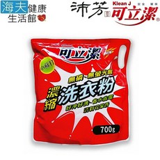 【海夫健康生活館】眾豪 可立潔 沛芳 高級 小蘇打濃縮洗衣粉(每包700g 16包包裝), 1個