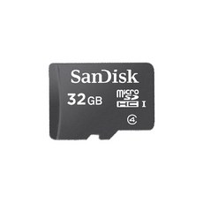 샌디스크 microSDHC Class4 마이크로SD 메모리카드 SDQM, 32GB, 1개