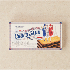 피코크 초콜릿 샌드위치 비스킷, 135g, 1개