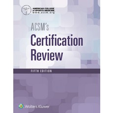 Acsm's Certification Review Paperback, LWW