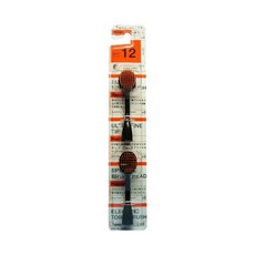 minimum Hapica BRT-12 震動電動牙刷 替換刷頭, 1個, 黑色