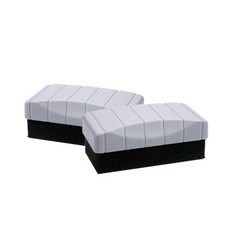 COX 三燕 吸附式白板擦 SB-03【星星文具】輕鬆擦拭不留痕跡辦公教學好幫手, 白色