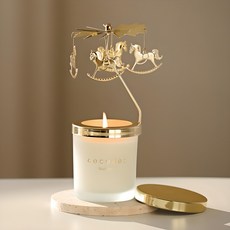 COCODOR 珂珂朵爾 旋轉木馬燭台, 金色