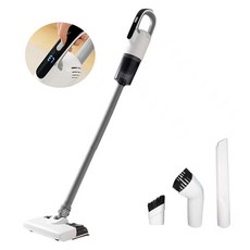 DS 건식 습식 2in1 물걸레 무선 진공청소기 탈부착 물탱크 LED 스크린, LC-620