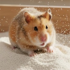 마음달빛 소동물 목욕 모래 소동물화장실모래, 500g, 1개, 1ml