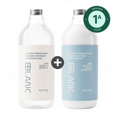 비블랑 아기 세제 섬유유연제 세트 세제1L+ 섬유유연제 베이비파우더향 1L, 1개