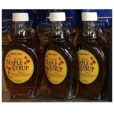 Trader Joe's 트레이더조 100퍼센트 순수 메이플 시럽 8oz(236ml) 2팩, 2개, 236ml