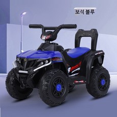 4륜전동차 해변 오프로드 초대형 전기차 리모컨 조종 전동카트 승용완구, 1개, 전동 블루 해변 차량
