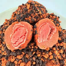 [사군자떡] 크런치찹쌀떡 돼지바떡 굳지않는 식사대용 450g 개별포장, 12개, 40g