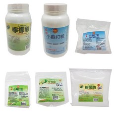 三皇檸檬酸/小蘇打粉 清潔系列, 1個, 檸檬酸罐裝(300g)