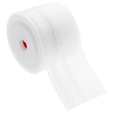 폴리에스터 메쉬 엘라스틱 리본 골지 스트라이프 장식 트림 코드, 1개, 화이트 101