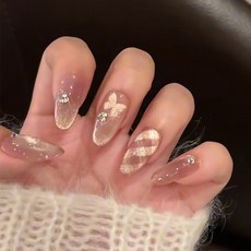 떨샵 키치네일 인조손톱 y2k 유행 네일팁 셀프젤네일, 1개, NAIL-836