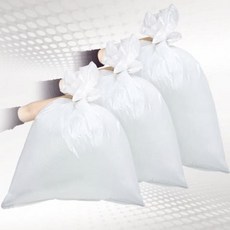 대형비닐봉투 업소용 대형쓰레기통 일자 비닐 쓰레기봉투 50매 80x105cm, 백색, 백색