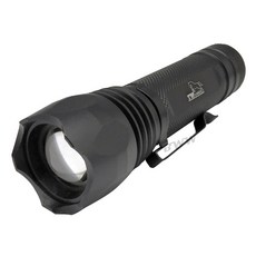 光之圓 49W超亮LED伸縮側光燈手電筒 CY-LR6331，高亮度照明，戶外露營必備, 1個