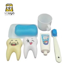 교정 모델 브라켓 실습 교육용 이빨 덴티폼 모형, F. 하얀색