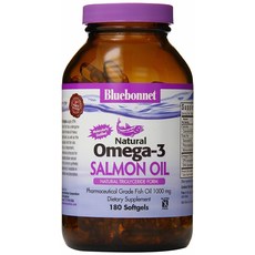 Bluebonnet Omega-3鮭魚油軟膠囊 1000mg, 180顆, 1罐
