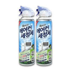 산도깨비 에어컨 세정제 330ml x 2개 청소 크리너 먼지제거