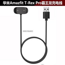어메이즈핏 T Rex 스마트 스포츠 남성용 프로 케이스 교체 밴드 워치, A. 화미 아마즈핏 TRex 프로 충전기