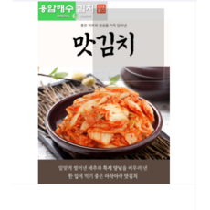 [제주 용암해수] 맛김치 3kg (국내산 100%), 1개