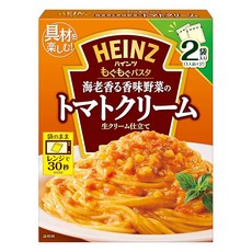 하인즈 모구 파스타 새우 향 야채 토마토 크림 2봉지 2인분, Tomato, 1