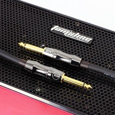 KGR 電吉他導線 樂器導線 6.3mm 鍍金頭 音源線, 1個, 黑3m直直頭, 黑, 3米直直頭