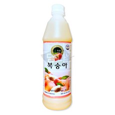 청솔 복숭아 원액 835ml, 1개