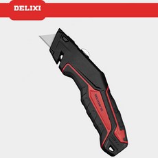 DELIXI딜릭시 캠핑 다용도 휴대용 안전 유틸리티 커터 나이프 F1.F2.F3, 1개, F-3슬라이드 레드