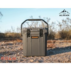 黑四驅ALL BLACK -ROAM 20QT 軍規級保冰儲水桶, 1個, ROAM 20QT 灰色, 灰色