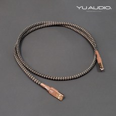 YU AUDIO 西電油蠟鍍錫銅線 USB DAC專用線 A公B公, 1個, 1米, 1米