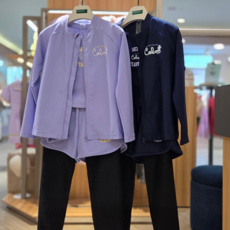 [아동/베네통키즈] 주니어 아동 여아 생존 수영 수영복 집업형 래쉬가드 세트 래쉬가드 + 상의 + 하의 (3종)