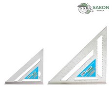 세이온 알루미늄 삼각자 직각자 코지 옵션선택 목공 제도 각도자, 1) 7인치/CZ-ATS7