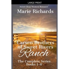 (英文圖書)Carsen Brothers of Sweet Rivers Ranch: Complete Series 平裝版, Marie Richards, 英文