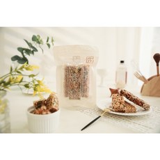 러블리강정 [3개입 미니팩] 스티커 제작 답례품 (구성3) 프리미엄견과바+소프트견과바+블랙견과바 / 예약발송은 배송 요청사항 기재, 선택안함(x), 1개, 98g