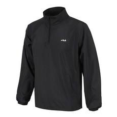 FILA 斐樂 印花半拉鍊防風外套+口罩