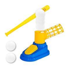 玩具星球 兒童棒球打擊練習組 戶外露營親子互動玩具, 彩色, 1個