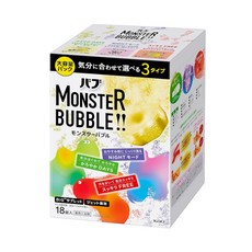 바브 몬스터버블 18개입 탄산입욕제, 1개, 1.26kg