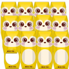 파스퇴르 꼬미루미 바나나 우유, 125ml, 12개