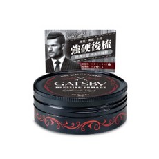 GATSBY 輕鬆打造持久造型 展現個人魅力, 1個, 經典後梳髮油（黑）,80g