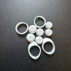 Samsung Galaxy Buds FE 이어팁 윙팁 교체 실리콘 이어훅 이어버드 SMR400N 헤드셋용 이어젤, 01 1 set White