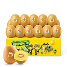 제스프리 썬골드키위 팩하우스직송 2kg 당일출고/점보/슈퍼점보 옵션확인필수, 1박스, 개별 120g내외 17개입