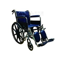 來而康 高日鑫 FZK-140 機械式輪椅 (未滅菌) - 可拆腳 鐵製輪椅 輪椅A款補助 捐贈適用, 1個, FZK-140 (骨科腳)