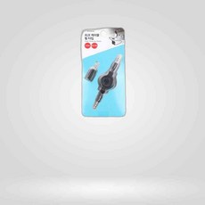 AUX 케이블세트 릴타입 카오디오 릴케이블 릴형케이블 노이즈필터 옥스케이블 릴타입케이블, 본상품