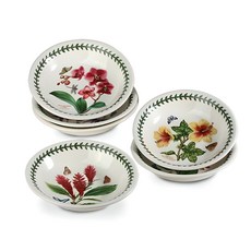 PORTmeIRION 波特玫琳恩 Exotic Botanic Garden 新款碗 17cm 6件組, 混合色, 1套